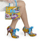 Ruby Shoo COURT SHOE Willow MUSTARD MATCHING SANTIAGO BAG AVAILABLE