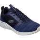 Skechers TRAINER Bounder NAVY 52504 bungee Laced