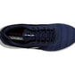 Skechers TRAINER Bounder NAVY 52504 bungee Laced