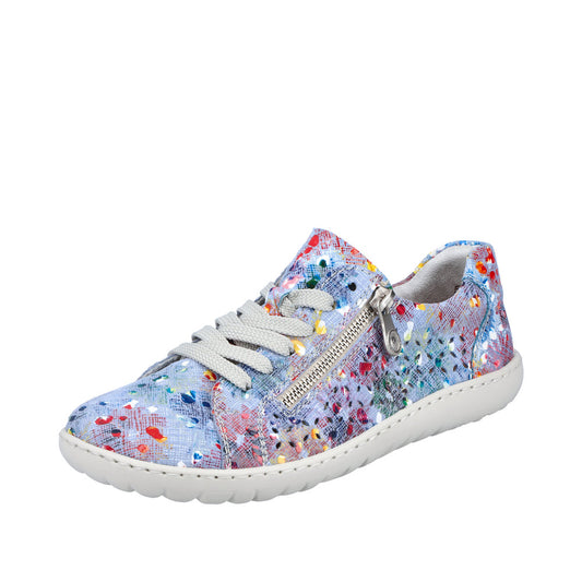 Rieker casual lase- up shoe 52827-90 SKY