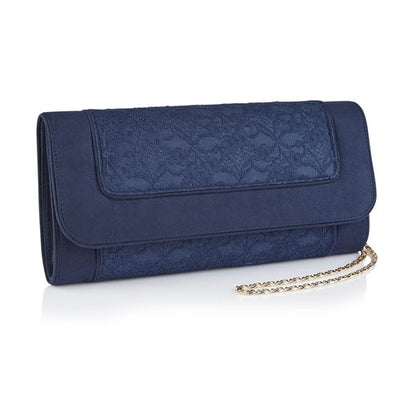 Ruby Shoo BAG Tirana NAVY Clutch. Matching Chrissie shoes AVAILABLE