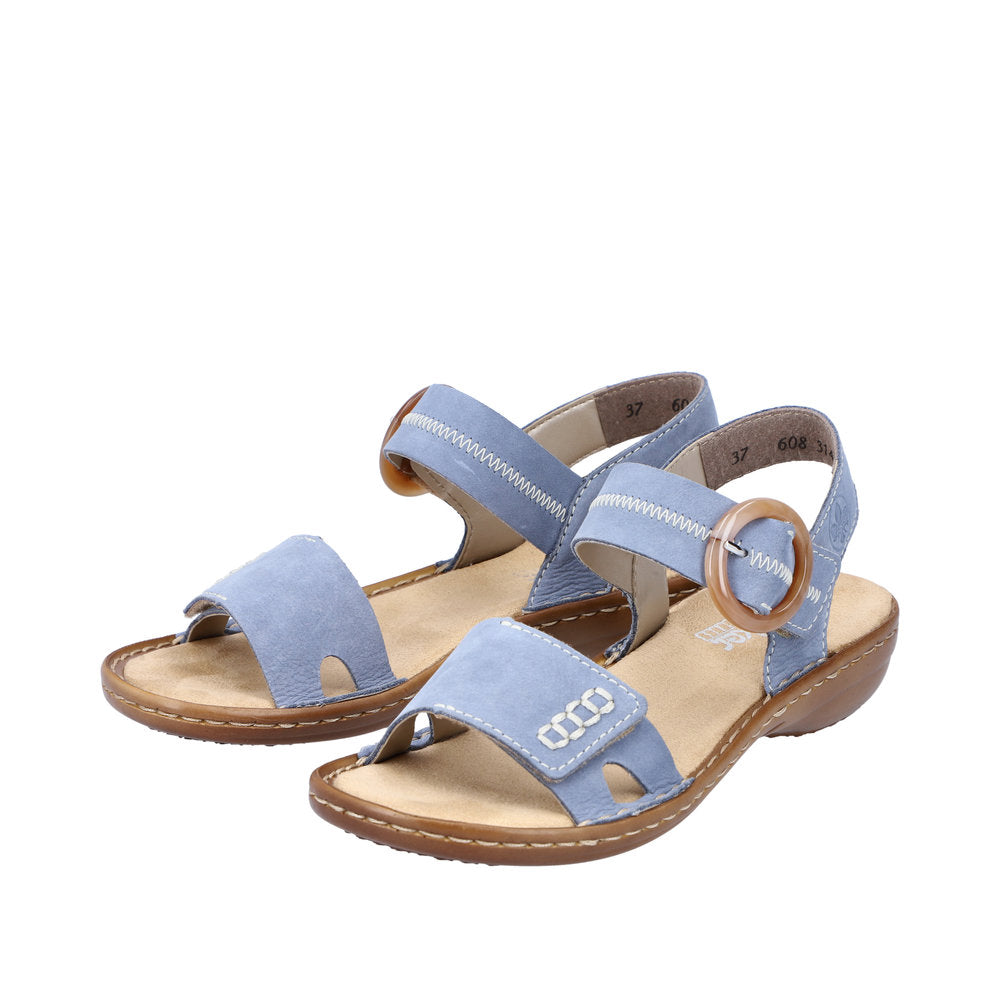 Rieker women Blue sandal 608Z3-14 Blue