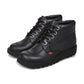 Adult Mens Kick Hi Leather Black