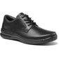 Hotter Burton Black Wide (Dual) Fit Lace Up Shoe