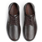Hotter Burton Brown Leather Wide ( Dual ) Fit Lace Up Shoe