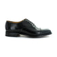 Barker TOE CAP SHOE Luton BLACK Leather HI SHINE