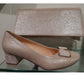 Bioeco 5632 GOLD Low Heel occasion shoe matching bag available