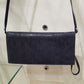Bioeco NAVY SHIMMER Clutch Shoulder Bag To Match court Shoe B002-1235