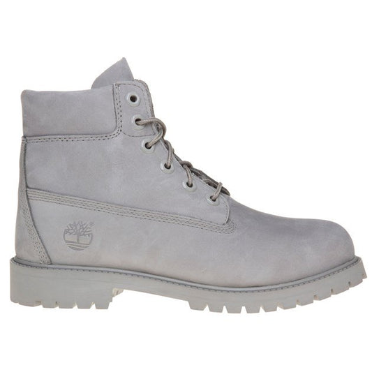 Timberland 6 inch Premium boot youth MID GREY leather Waterproof