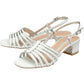 Lotus Classic Occasion Wear Sandal Cheryl WhiteULS305