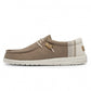Dudes Men's Wally Natural Linen Clay Wally Linnen CLAY WALLY LINNEN
