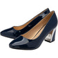 Lotus Occasion Wear Shoe Eden NAVY PAT ULS394