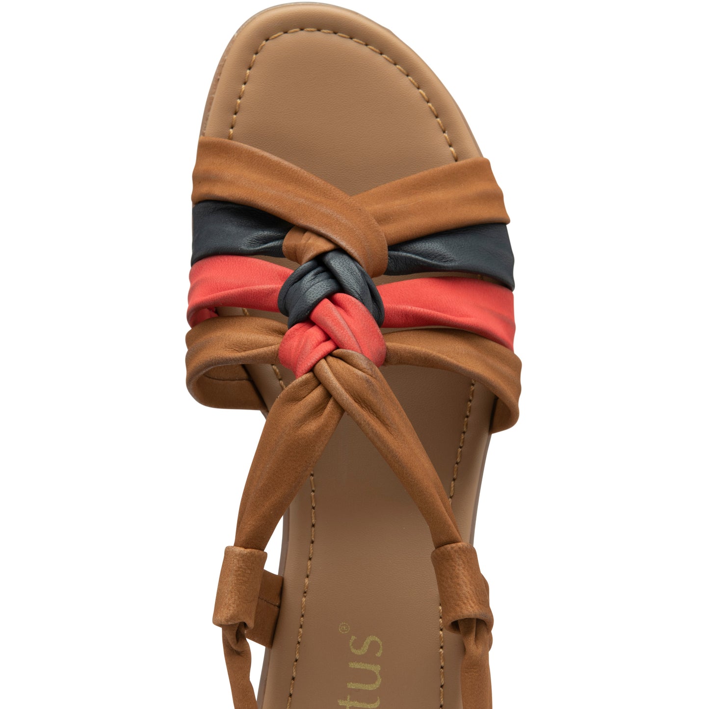 Lotus Open Toe Sandal Ember Lot TAN ULP212