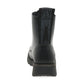 FLY London Ankle Boot Ragi BLACK Soft Leather Military Style Lace Boot