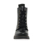 FLY London Ankle Boot Ragi BLACK Soft Leather Military Style Lace Boot