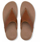 Fitflop SANDAL Lulu TAN Leather WITH Toe Thongs
