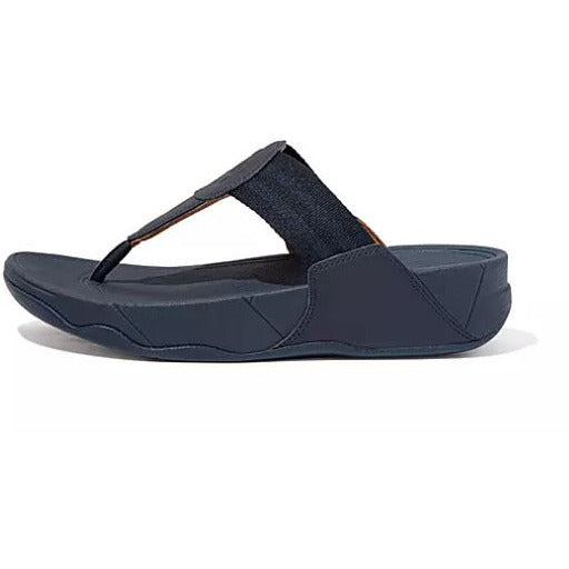 Fitflop toe-post sandal Walkstar Webbing NAVY DX4-339