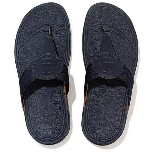 Fitflop toe-post sandal Walkstar Webbing NAVY DX4-339
