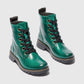 Fly London Ankle Boot Ragi SHAMROCK Soft Leather Military Style Lace Boot