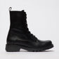 Fly London Ankle Boot Reid ALL BLACK with lace and zip