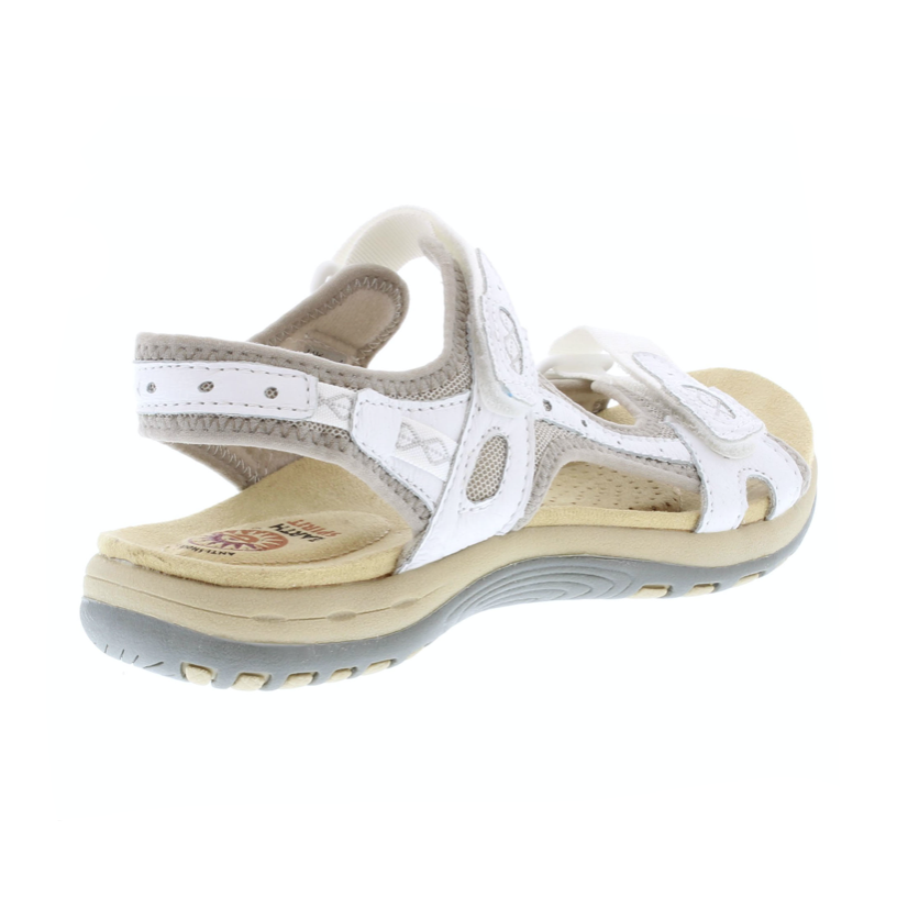Free Spirit sandal Frisco WHITE adjustable velcro strap