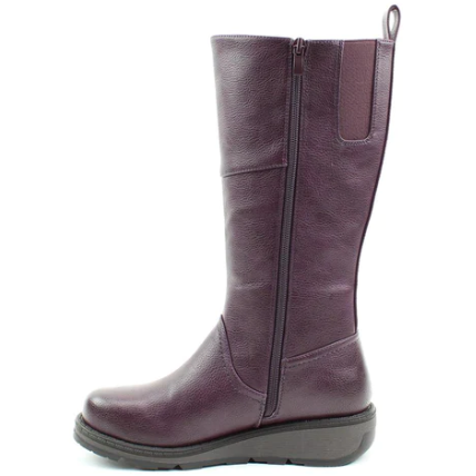 Heavenly Feet Long Boot ROBYN PURPLE Boot