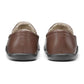 Hotter Men's Slipper Relax BROWN Leather