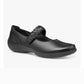 Hotter Shoe Shake Leather Bar Shoe BLACK