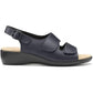Hotter Sandal Easy NAVY LEATHER