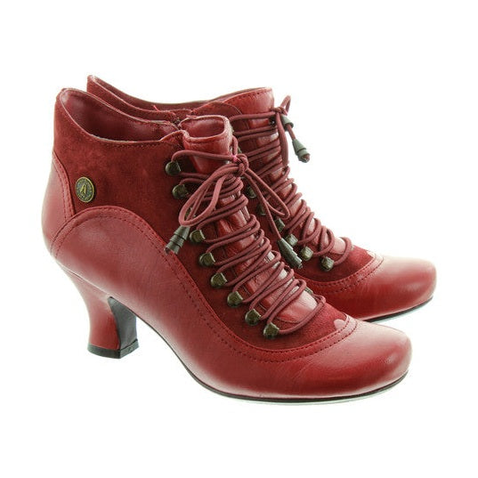 Hush Puppies ANKLE BOOT Vivianna Red Leather