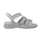 Jana 28165 GREY Slip On Sandals