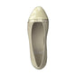 Jana Classic Court Shoe in Wide Fitting GOLD 22366-929