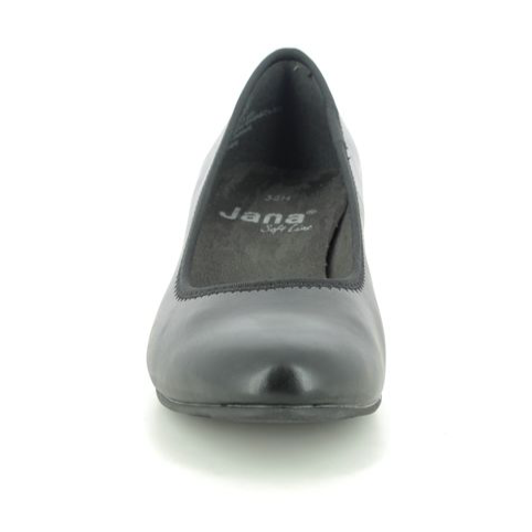 Jana Court Shoe Wide Fitting 22360 BLACK