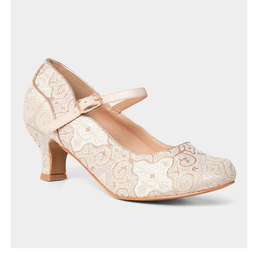 Joe Browns Perfect Moment GOLD Bar Shoes KC286A