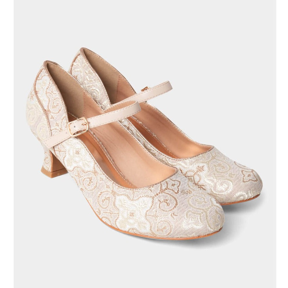 Joe Browns Perfect Moment GOLD Bar Shoes KC286A