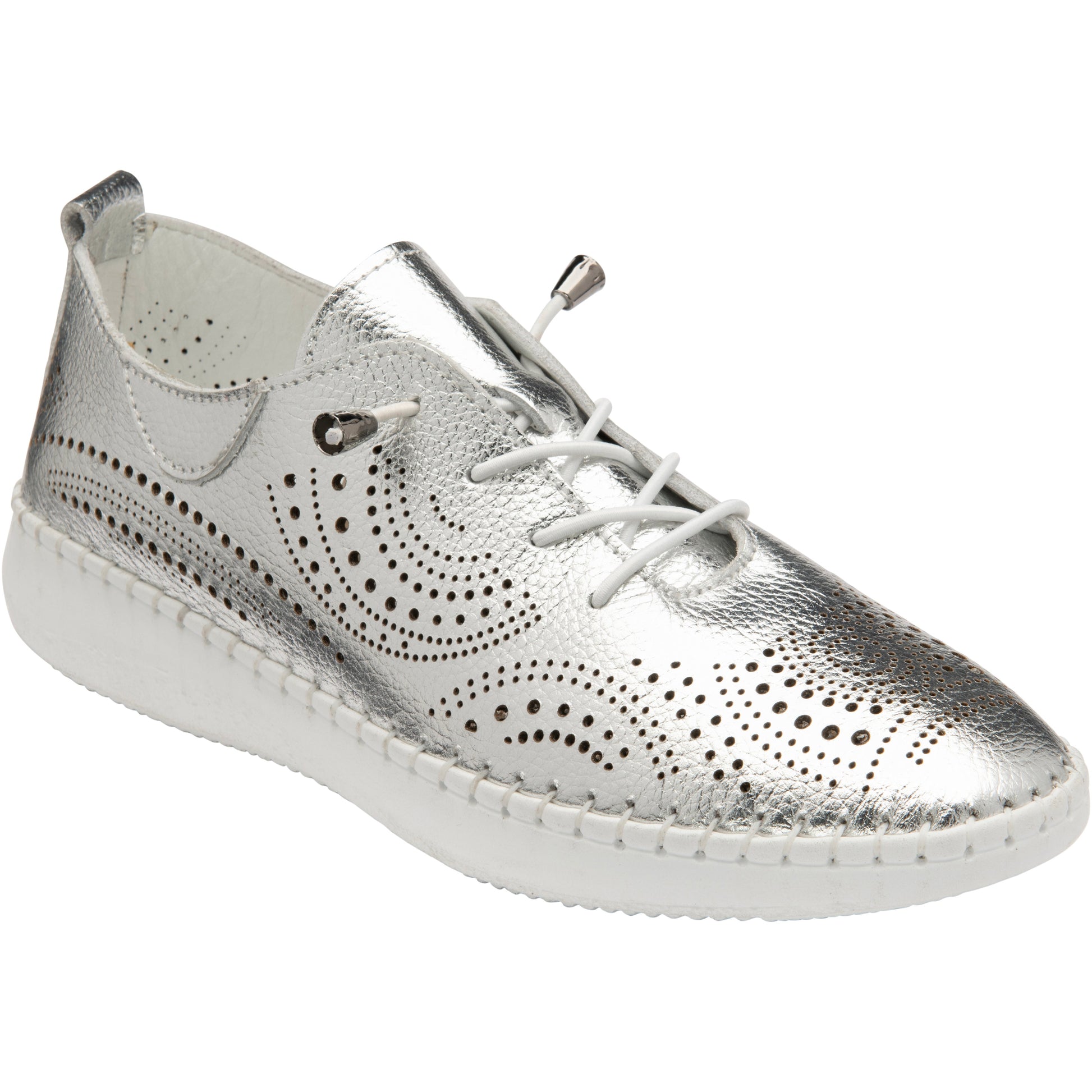 Lotus Casual Shoe Katya SILVER ULS327