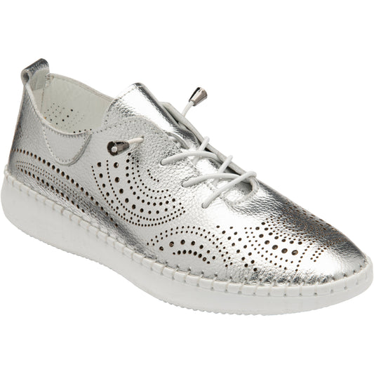 Lotus Casual Shoe Katya SILVER ULS327