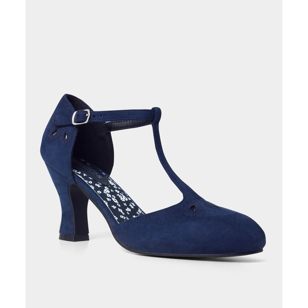 Blue t bar heels hotsell