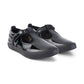 Kicker Junior Girls Karico T Vel Black PAT Leather School Shoe KARICO T VEL