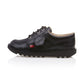 Kickers Kick Lo J/Y BLACK Leather Classic Shoe