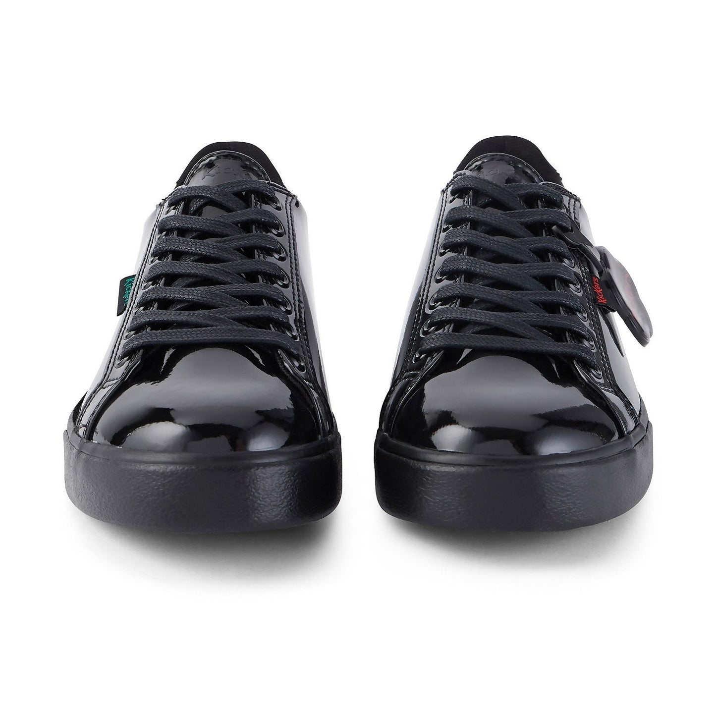 Kickers Tovni Lacer Teen 31-39 BLACK PAT