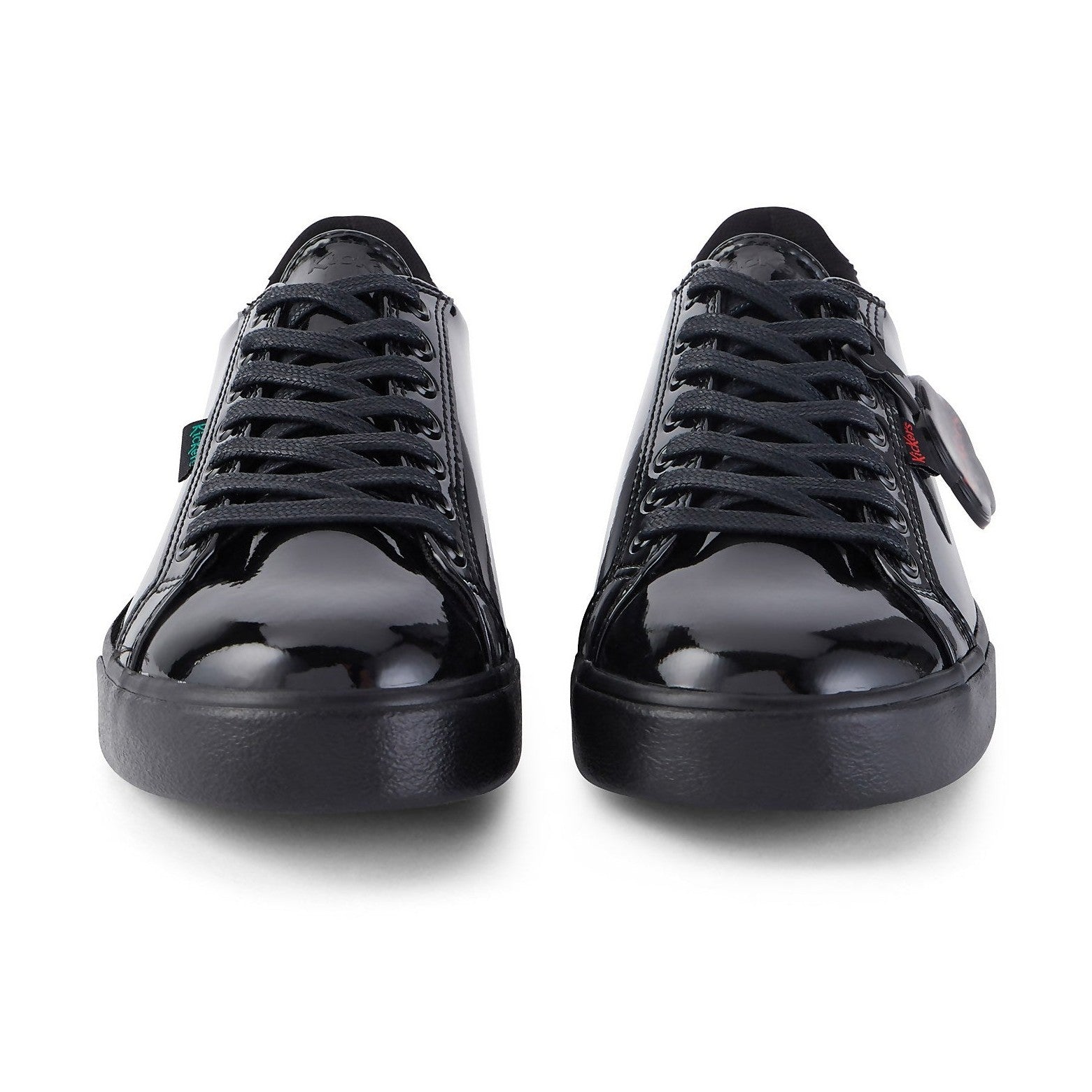 Kickers Tovni Lacer Teen 31-39 BLACK PAT