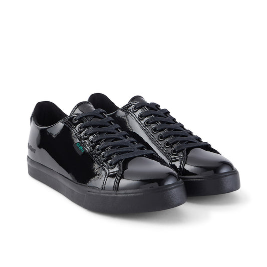 Kickers Tovni Lacer Teen 31-39 BLACK  PAT