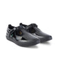 Kicker  Junior Girls Karico T Vel Black PAT Leather School Shoe  KARICO T VEL