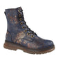 Cipriata Ankle Boot Blue L310  Laces and Inside Zip