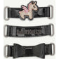 Lelli Kelly LK8100 BLISS F Fitting BLACK  PAT unicorn changeable straps