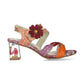 Laura Vita Lucieo 103 CERISE Soft Leather Touch Fastening Bar Sandal