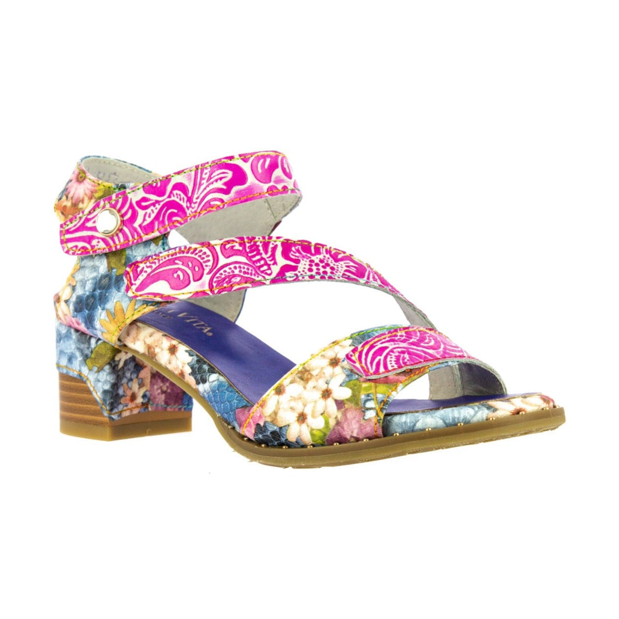 Laura Vita SANDAL Fronsac FUSCHIA 04