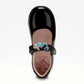 Lelli Kelly 8111 bar shoe F Fitting Maribella BLACK/PAT Mermaid removable trim
