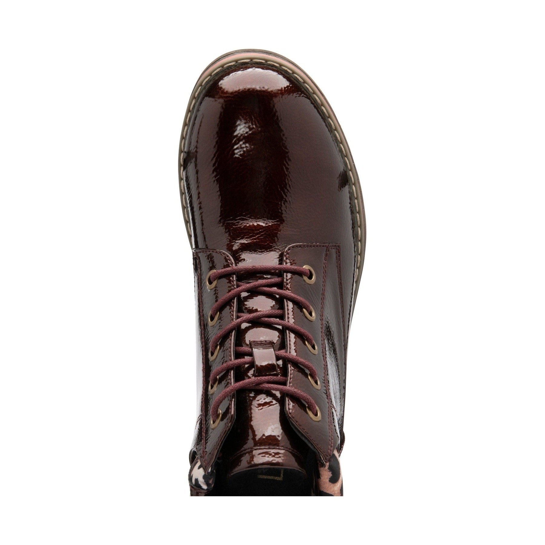 Lotus Ankle Boot Naomi BRONZE and Leopard-Print